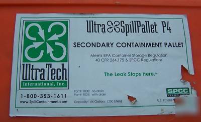 Ultratech ultra-spillpallet P4 53