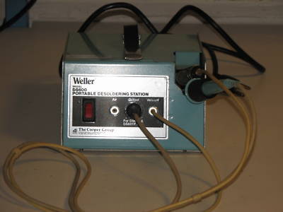 Weller DS600 portable desoldering station (vacuum/air)