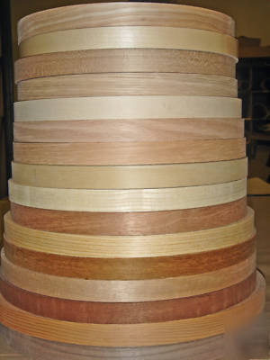 Wood edgebanding alder/anigre/beech/fir/mahogany/pecan
