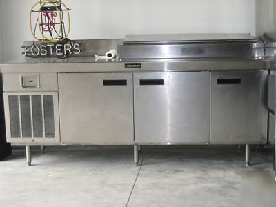  sandwich pizza deli food prep table by delfield