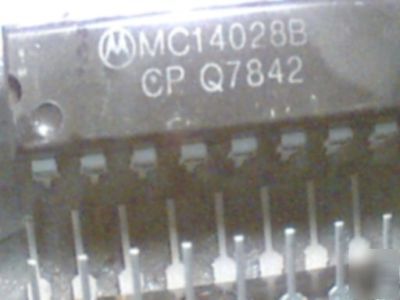 25 MC14028B/mc 14028B,cmos 4028,bcd-to-decimal decoders