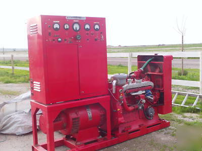 37.5 kw propane powered generator