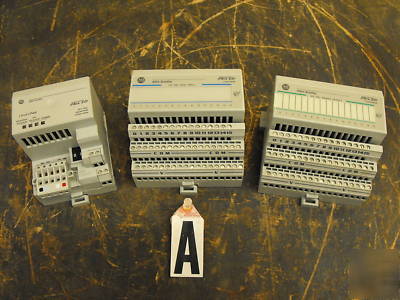Allen bradley three pieces of flex i/o devices c# 1794.