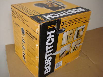 Bostitch CPACK300 air compressor nailer stapler kit 