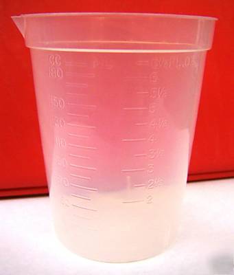 Case/500 gent-l-kare 6.5OZ non-sterile spec containers