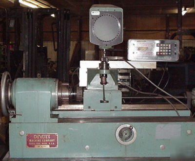 Devlieg microset tool presetter microbore 40 50 dro _nr