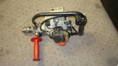 Echo edr-2400 gas engine drill used