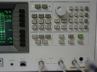 Hp 87510A/10/H01 100KHZ-300MHZ gainphase analyzer 