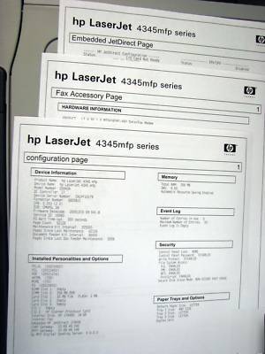 Hp laserjet 4345 mfp, Q3943A, 62K only 