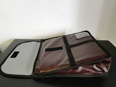 New brand light burgandy insulated oven hot pizza bag 