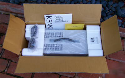 New kenwood cv-1250 ntsc vectorscope old stock mint box