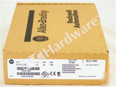 New * sealed* allen bradley 1747-L553 /c 1747L553 frn 10