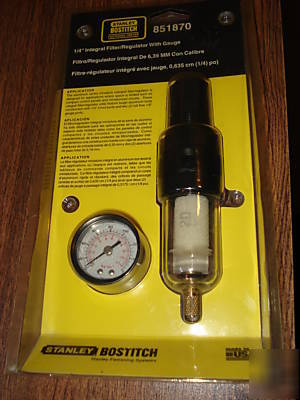 New stanley bostitch 85170 regulator and filter + gauge 