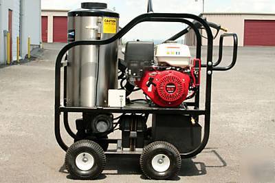 Pressure washer, hot water, honda 13HP, 4000 psi, 4 gpm