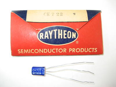 Raytheon ck 722 w/packaging. hard to find