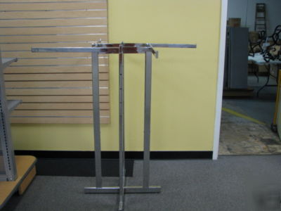 Retail clothing racks and displays