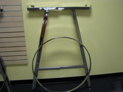 Retail clothing racks and displays