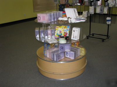Retail clothing racks and displays