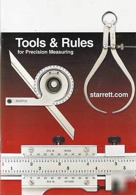Starrett tools & rules precision measuring guide book