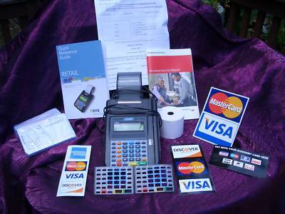 The hypercom T7 plus- no merchant account required 