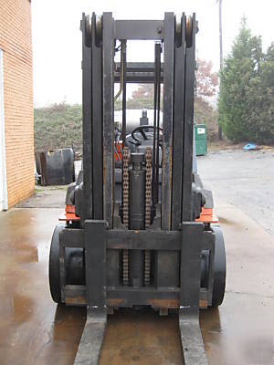 Toyota 15000 lb capacity forklift lp gas