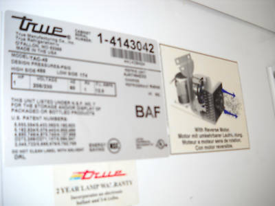 True open front refrigerated merchandiser model tac-48