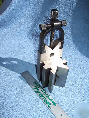 V-block offset style toolmaker moore machinist vintage 