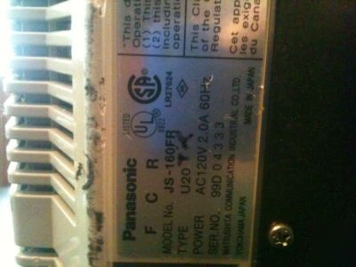 ******panasonic js-160FR pos computer***********