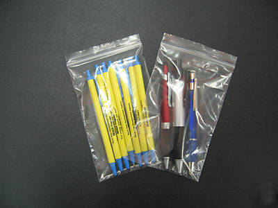 Zipper reclosable bags 12 x 12INCH -2MIL 1000/cs
