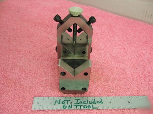  v-block w/ clamp machinist toolmaker mint precise grnd