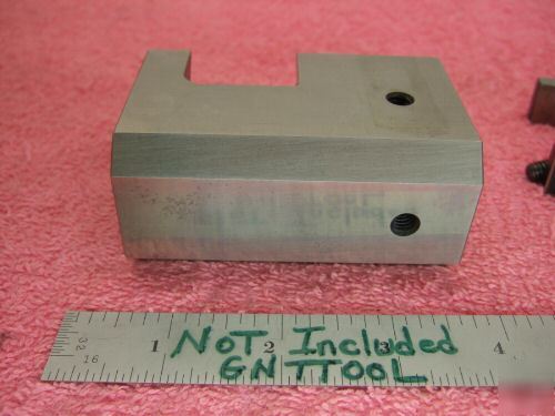  v-block w/ clamp machinist toolmaker mint precise grnd