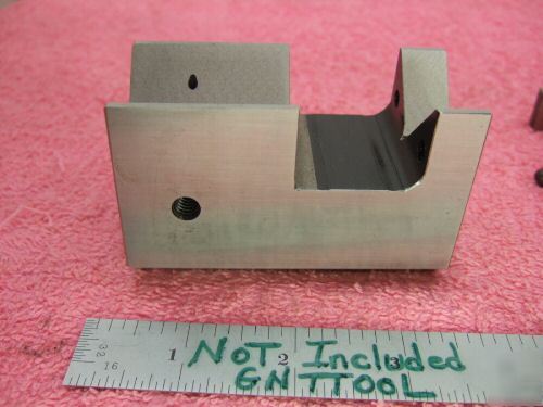  v-block w/ clamp machinist toolmaker mint precise grnd