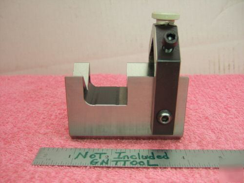  v-block w/ clamp machinist toolmaker mint precise grnd