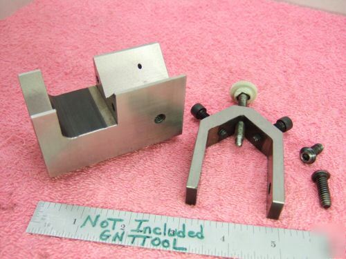  v-block w/ clamp machinist toolmaker mint precise grnd