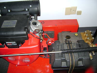 Pressure washer honda belt drive 5 gpm 4000 psi