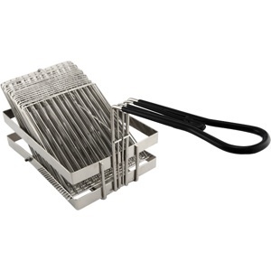 Tostada shell deep fryer basket -18 shells mexican taco