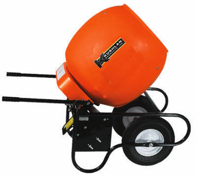 111779 wheelbarrow concrete mixer with 6 cuft drum
