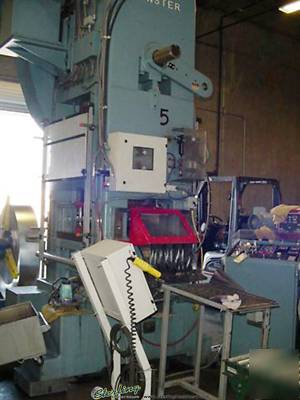 150 ton minster straight side single crank punch press