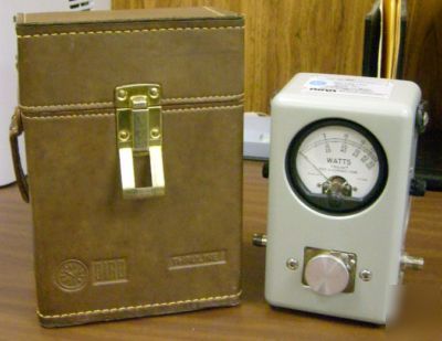 Bird 43 wattmeter used