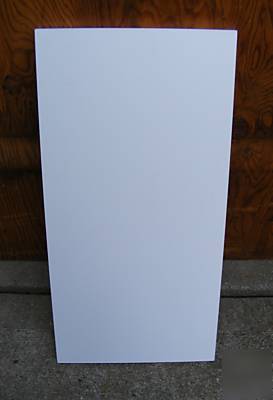 Commercial retail shelf shelving white 24X14 slotted S2