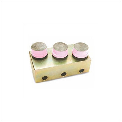 Diamond segment grinding system block