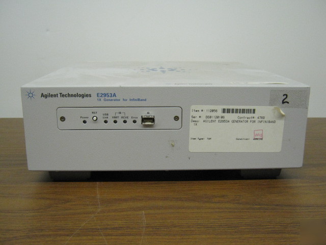 Hp agilent E2953A traffic generator