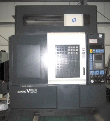 Makino v-55 cnc vertical machining center