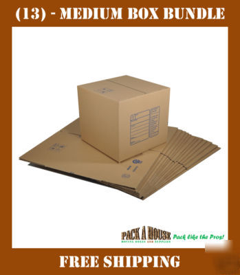 Medium moving boxes 18