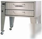 New bakers pride gas 2-deck pizza oven, 48