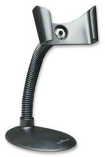 New barcode stand gooseneck, black