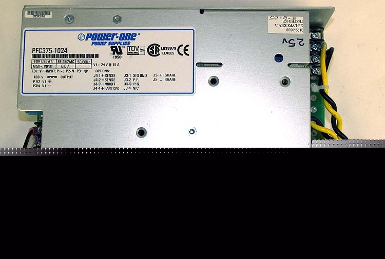 Power-one PFC375 24V dc 375W supply lasersocpe laser lv