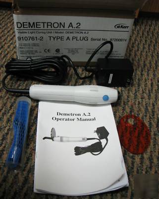 Sds kerr demetron a.2 corded visible light curing light
