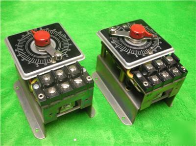 2 esterline 5 minute industrial timer tdab-5MIN 120V