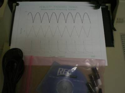 Agilent hp 7090A measurement plotting system + pens